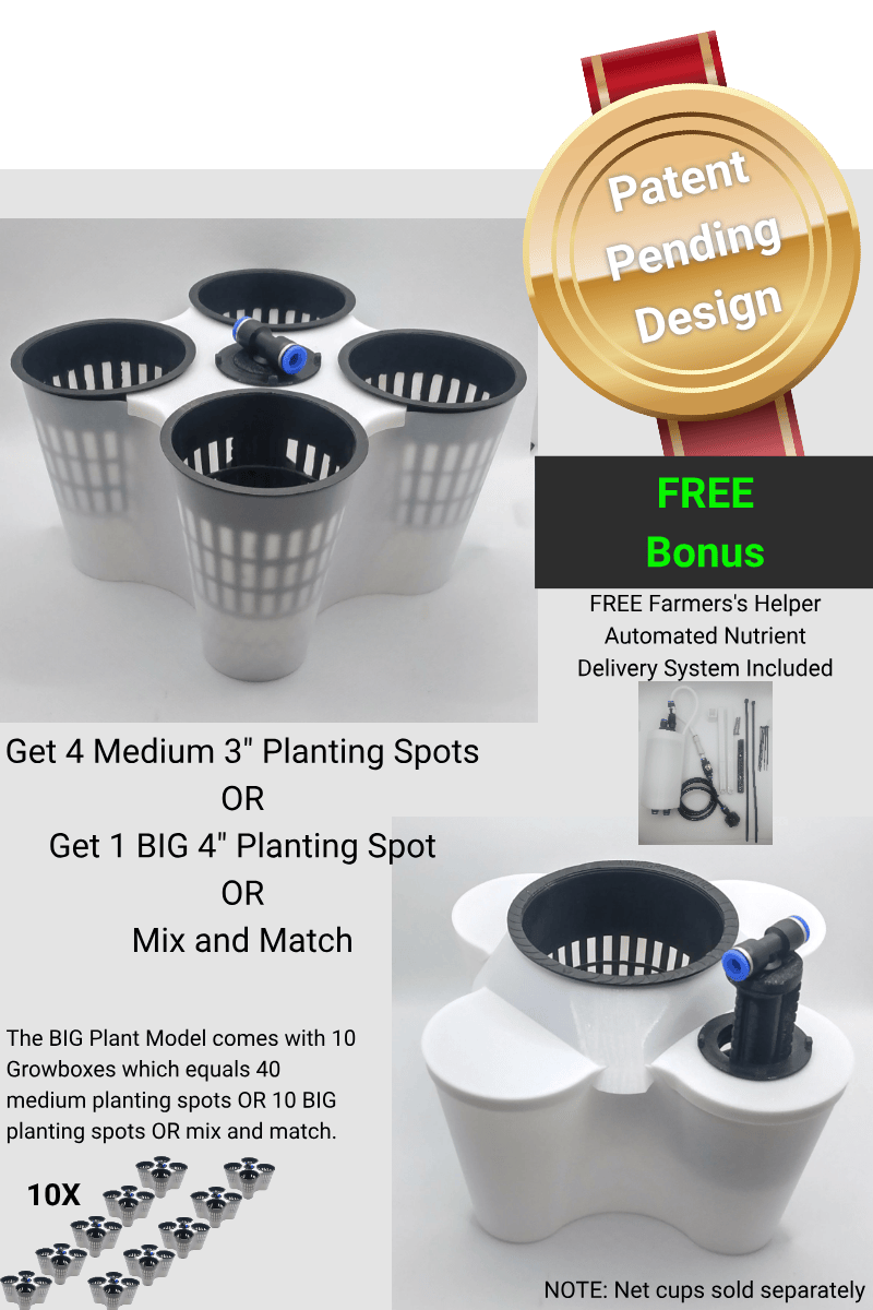 WeedFreeGarden BIG Plant Model