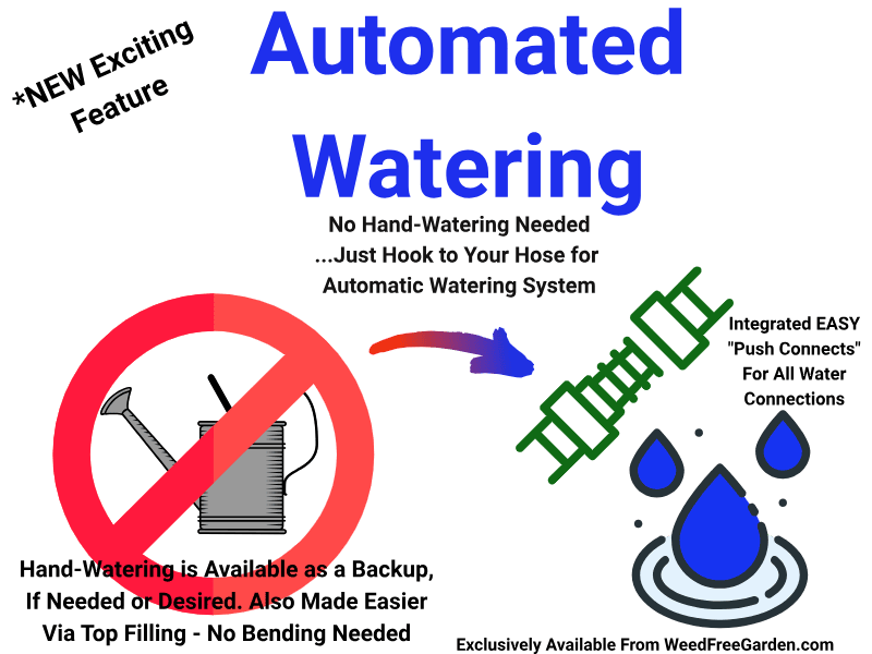 Automated Watering - just hook to your hose