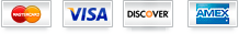 Accepted credit cards